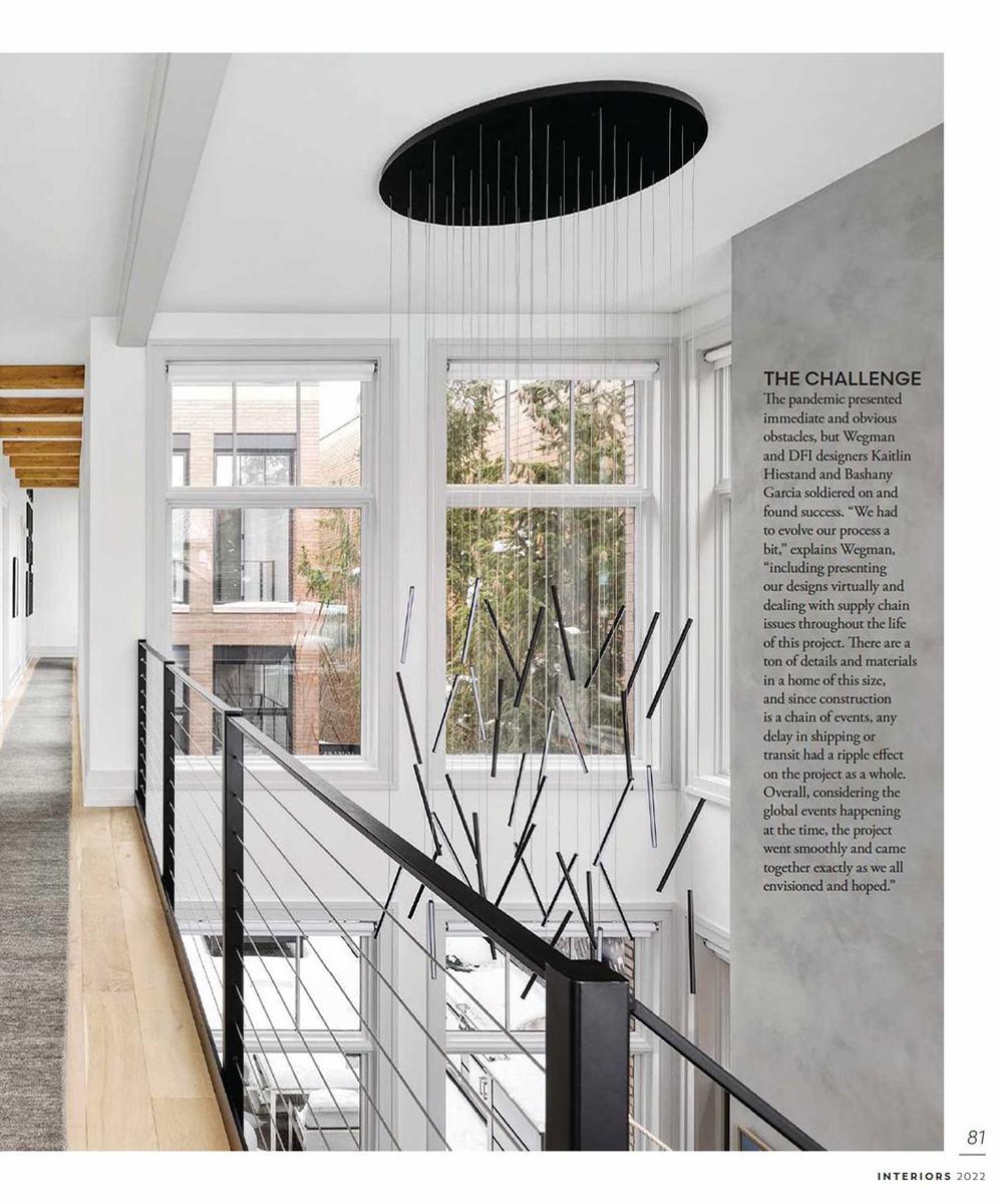 Domain Featured in Modern Luxury Interiors Chicago Magazine