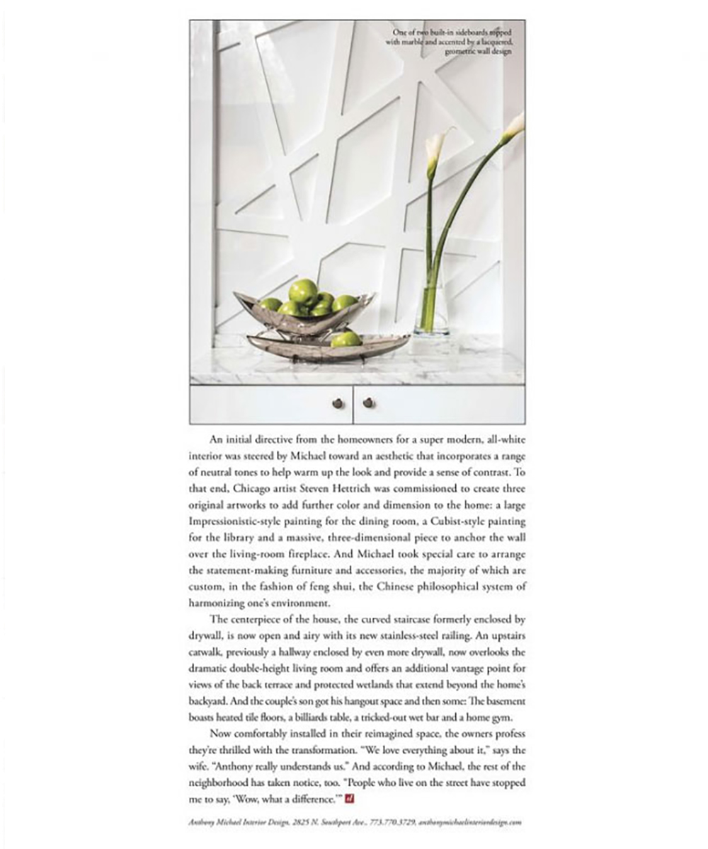 Domain Featured in the March-April 2017 Issue of Sophisticated Living Magazine