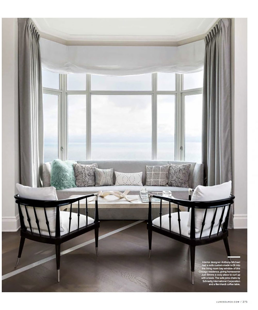 Domain Featured in Luxe Iteriors and Design Magazine