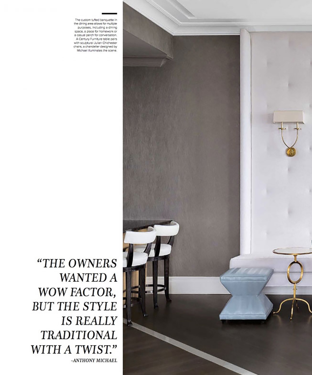 Domain Featured in Luxe Iteriors and Design Magazine